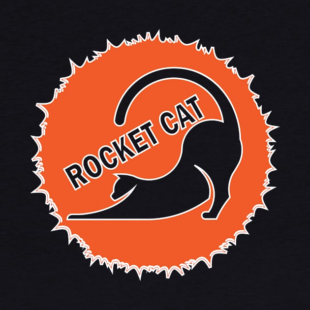 Rocket cat tee design birthday gift graphi by TeeSeller07